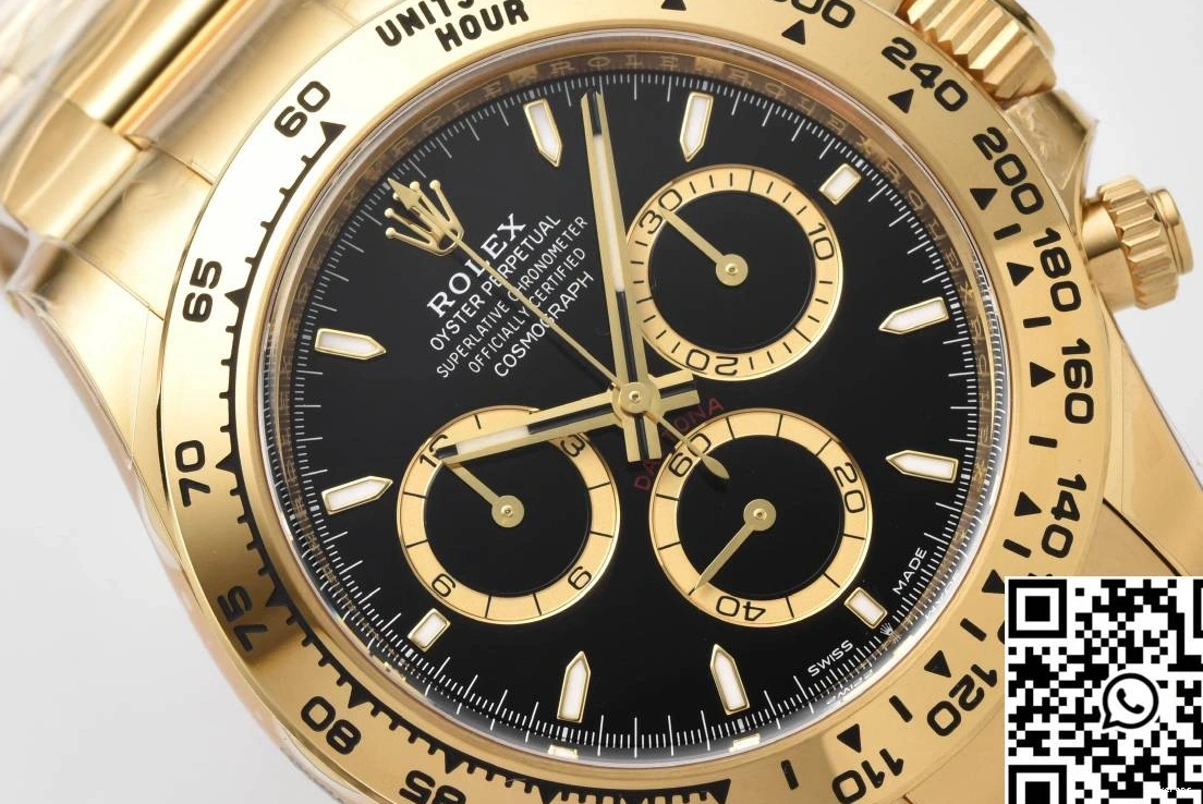 Clean Cosmograph Bezel Gold Factory Daytona Rolex M126503 (Copy) 0411